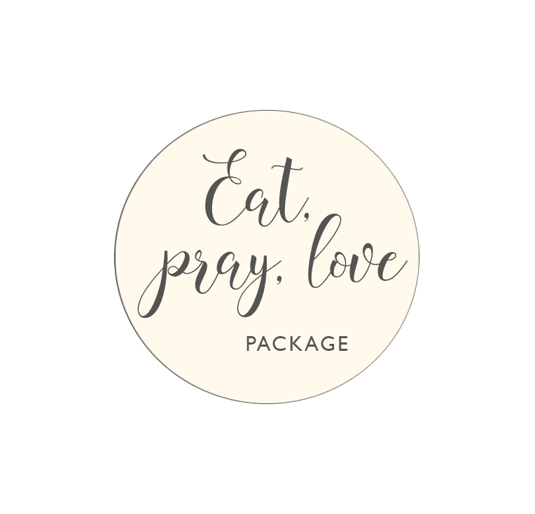 Eat, Pray, Love Package
