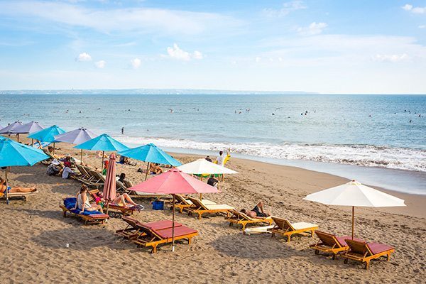 Beach in Canggu Bali