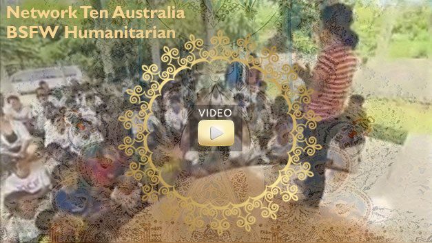 Network Ten Australian BSFW Humanitarian story featuring Bliss Sanctuary For Women