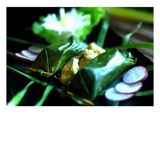 Delicious food available all day at Bliss Bali Retreat - Ayam Betutu Delicious food available all day at Bliss Bali Retreat - Ayam Betutu