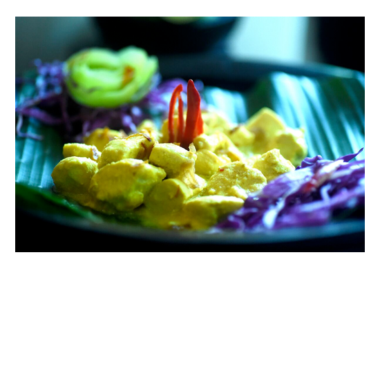 chicken-curry Delicious food is unlimited at Bless Bali Retreat - Chicken Curry