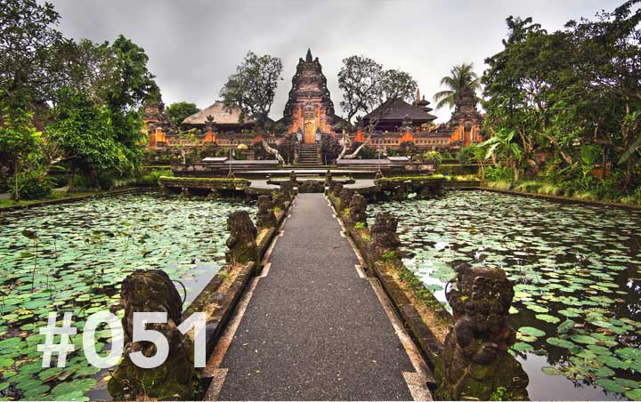 Blog 51: The path to Ubud - gorgeous Ubud location