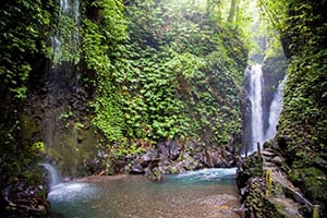 Regency Fan Waterfall - Ubud Bali retreat