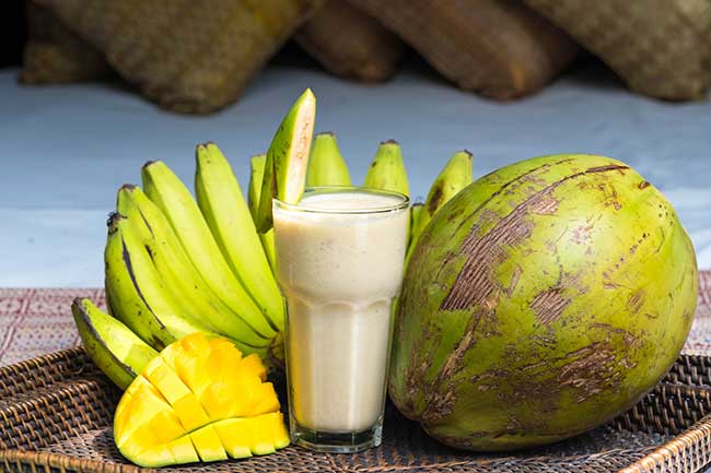 Bliss Menu, Creamy tropical cyclone smoothie